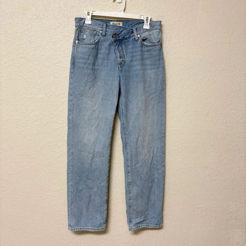 Madewell Low Slung Straight Leg Women’s Blue Jeans Light Wash Size 25